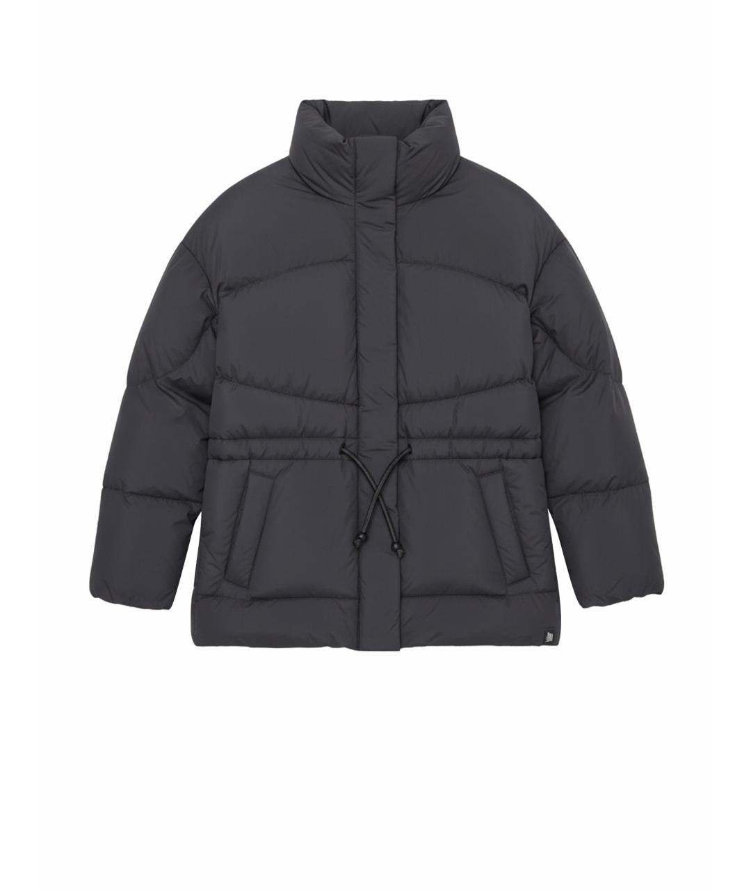 BACON Черный полиамидовый пуховик, фото 1