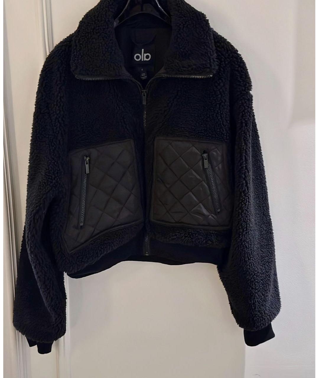 ALO YOGA Черная куртка, фото 4