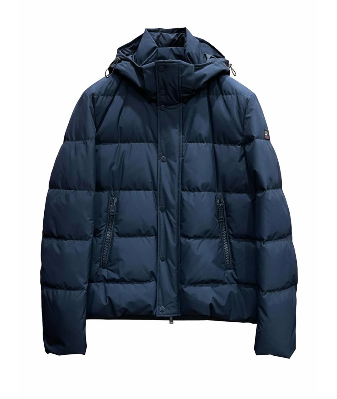 PAUL & SHARK Темно-синий полиэстеровый пуховик, фото 1