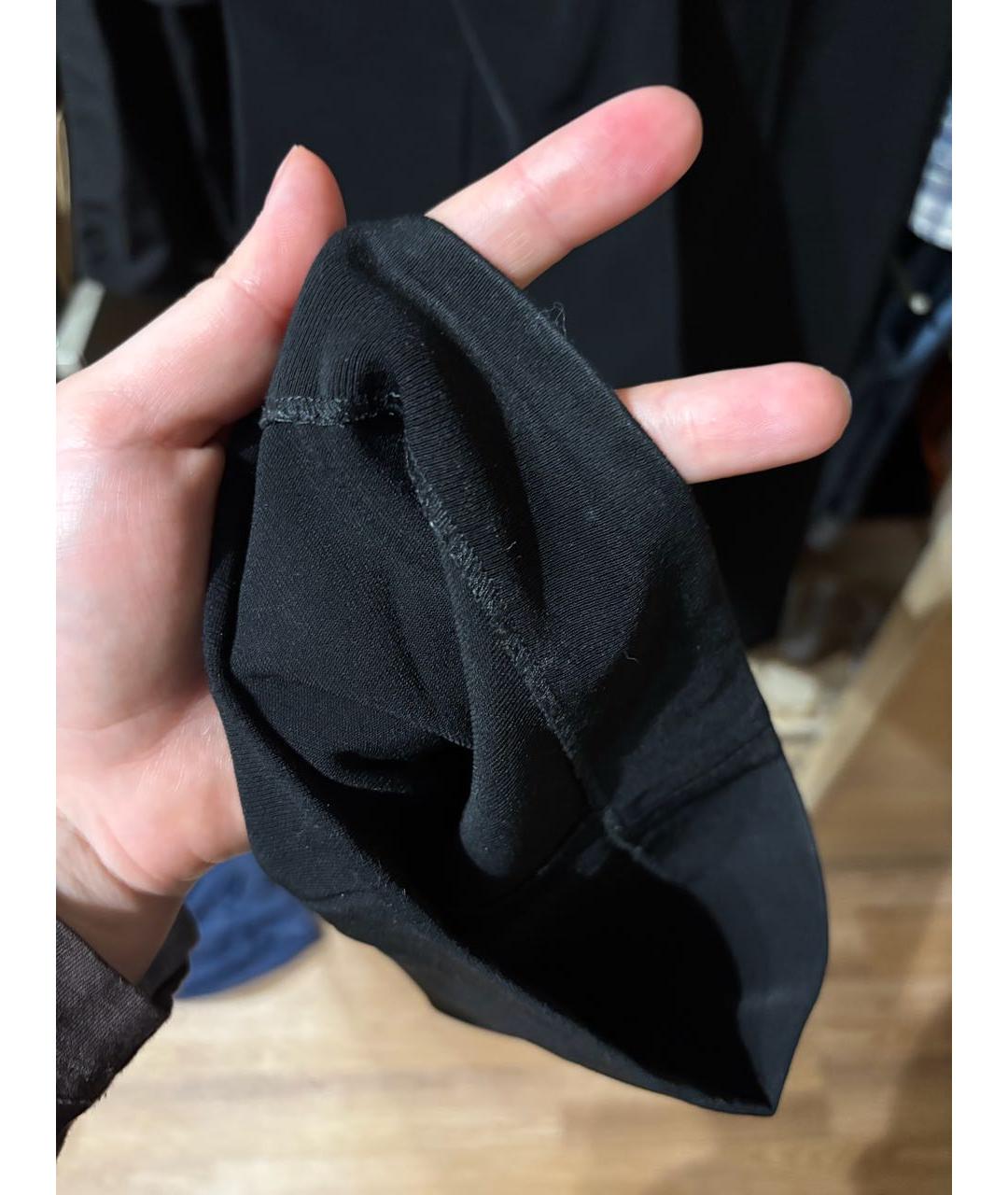BALENCIAGA Черные хлопковые брюки узкие, фото 6