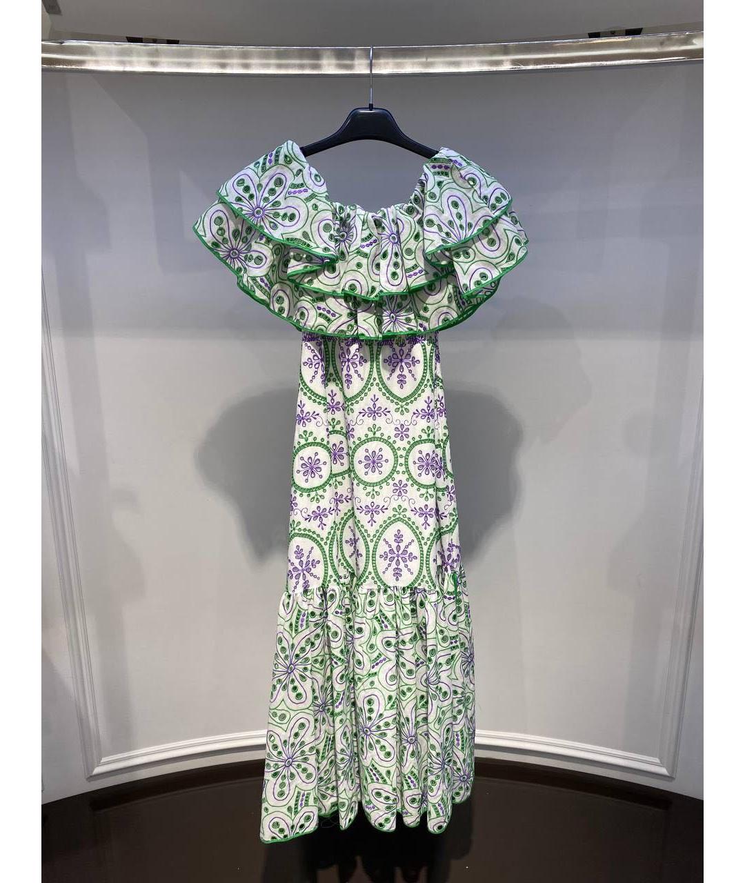 CHARO RUIZ Мульти хлопковое повседневное платье, фото 2