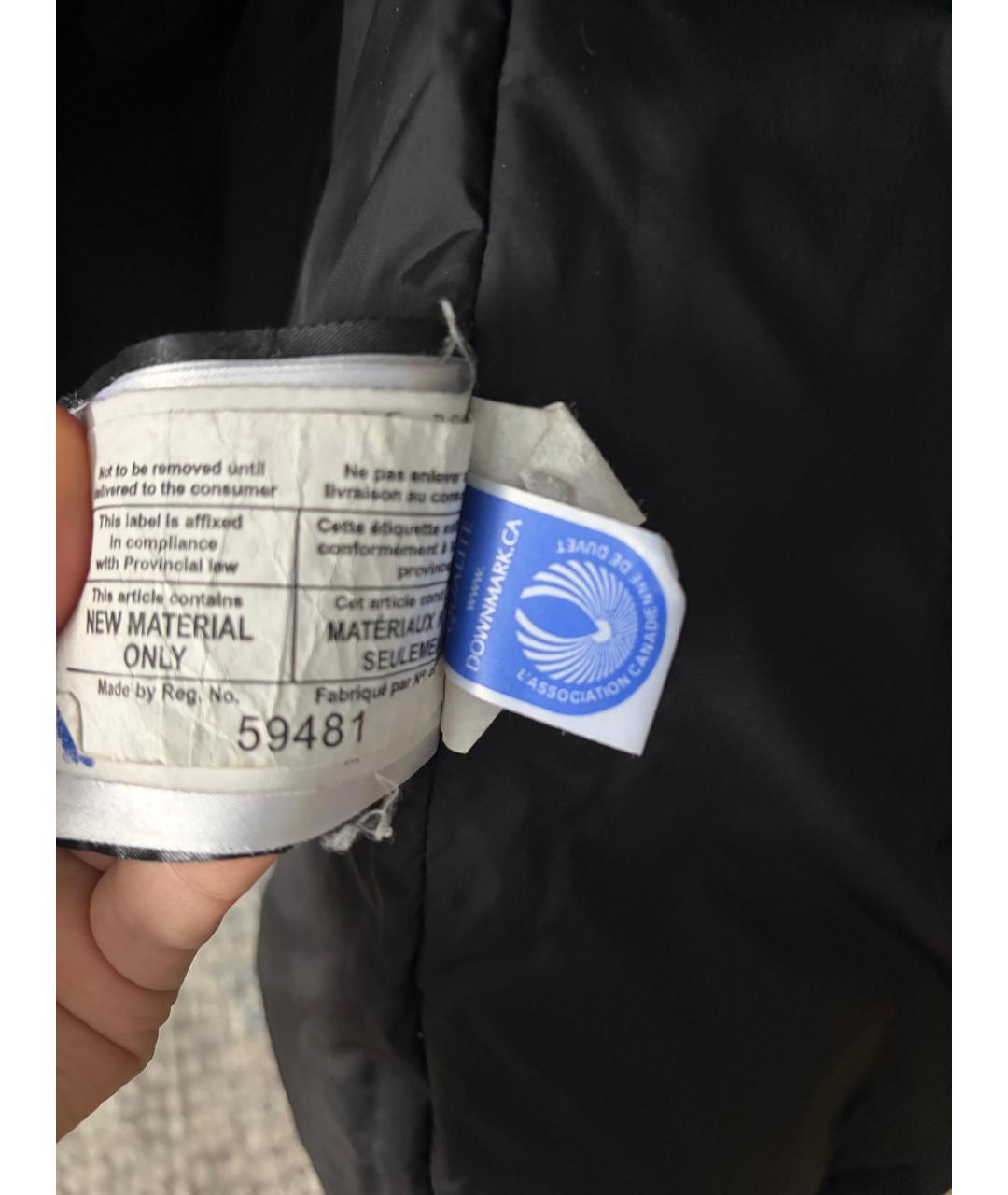 CANADA GOOSE Черная парка, фото 5