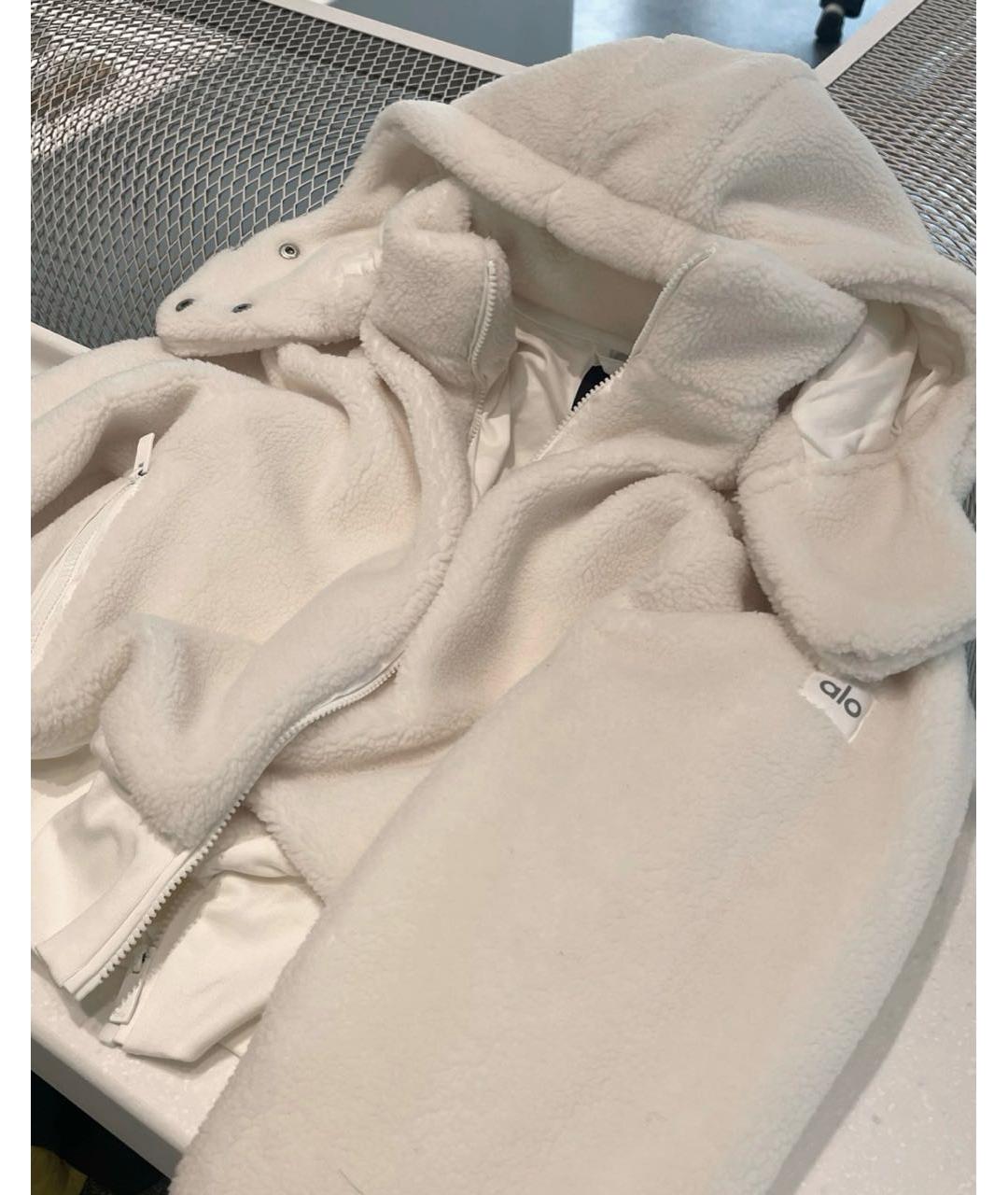ALO YOGA Белая куртка, фото 7