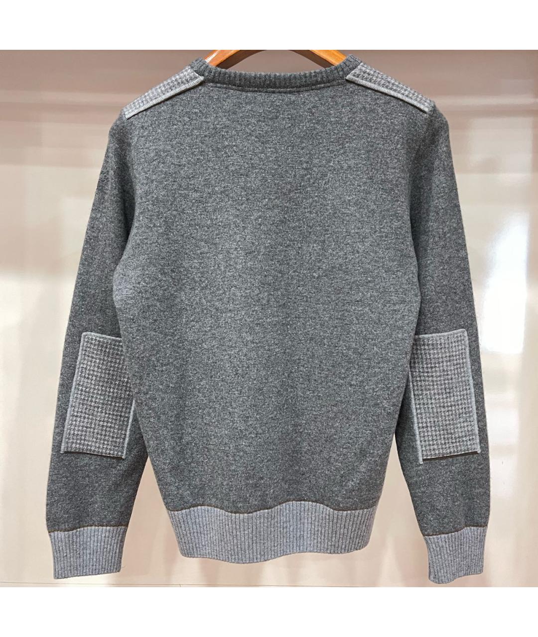 PAUL & SHARK Серый шерстяной джемпер / свитер, фото 2