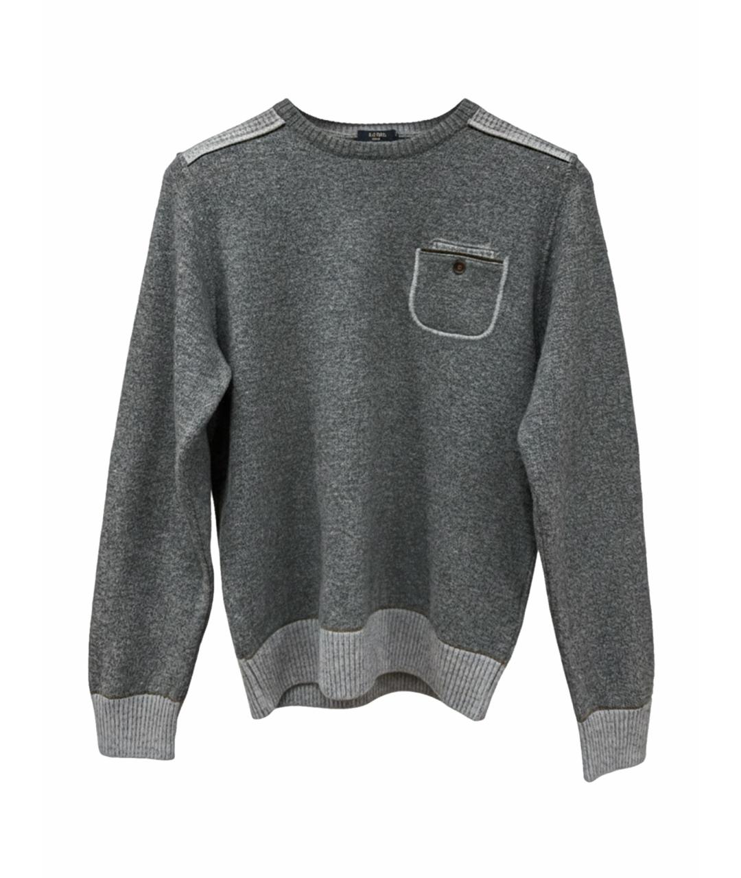 PAUL & SHARK Серый шерстяной джемпер / свитер, фото 1