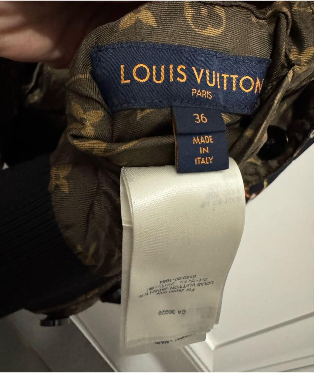 LOUIS VUITTON Коричневая блузы, фото 5