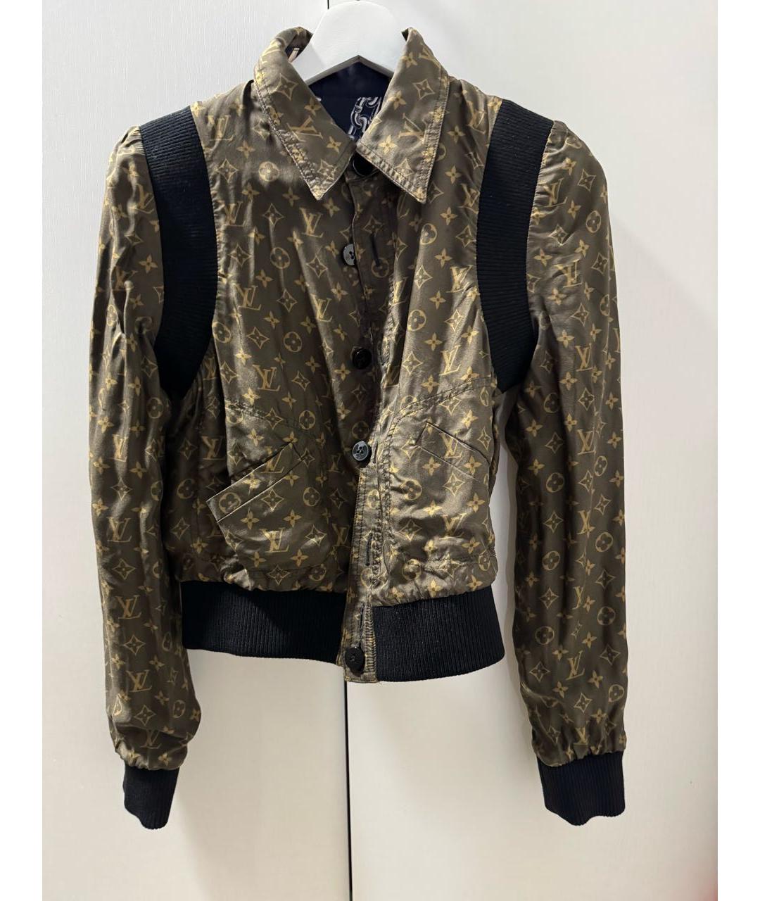 LOUIS VUITTON Коричневая блузы, фото 3