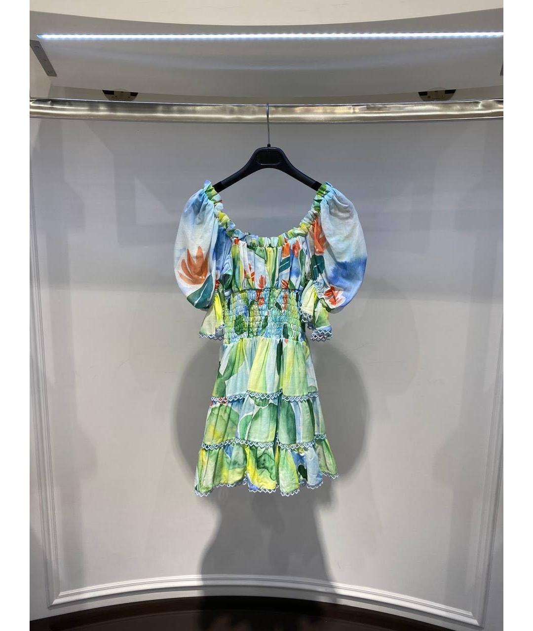 CHARO RUIZ Мульти коктейльное платье, фото 3