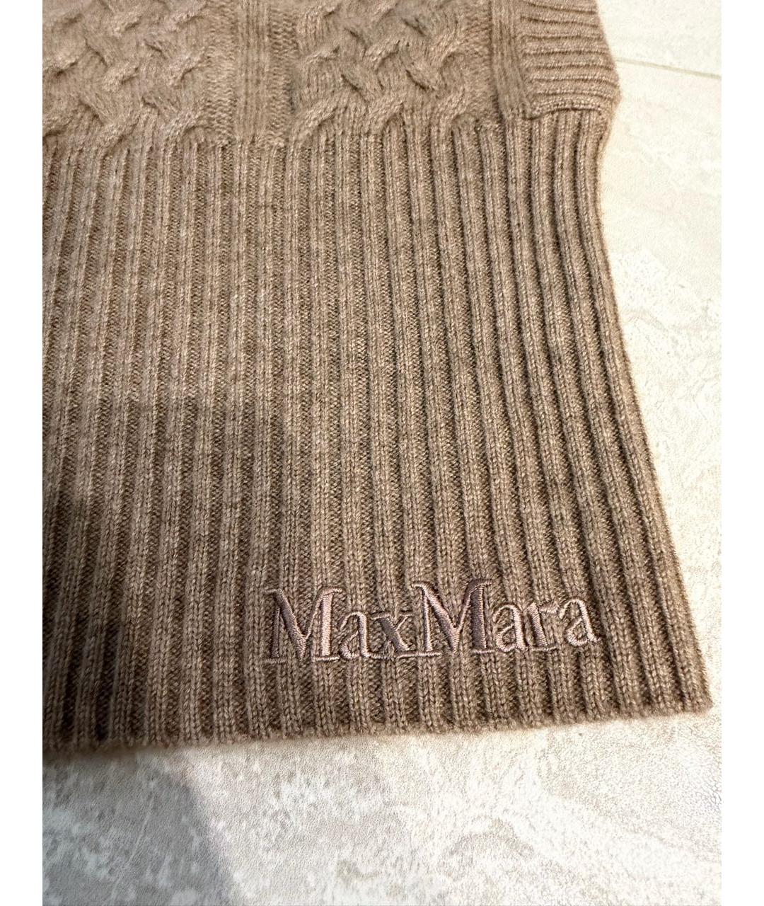 MAX MARA Бежевая кашемировая шапка, фото 6