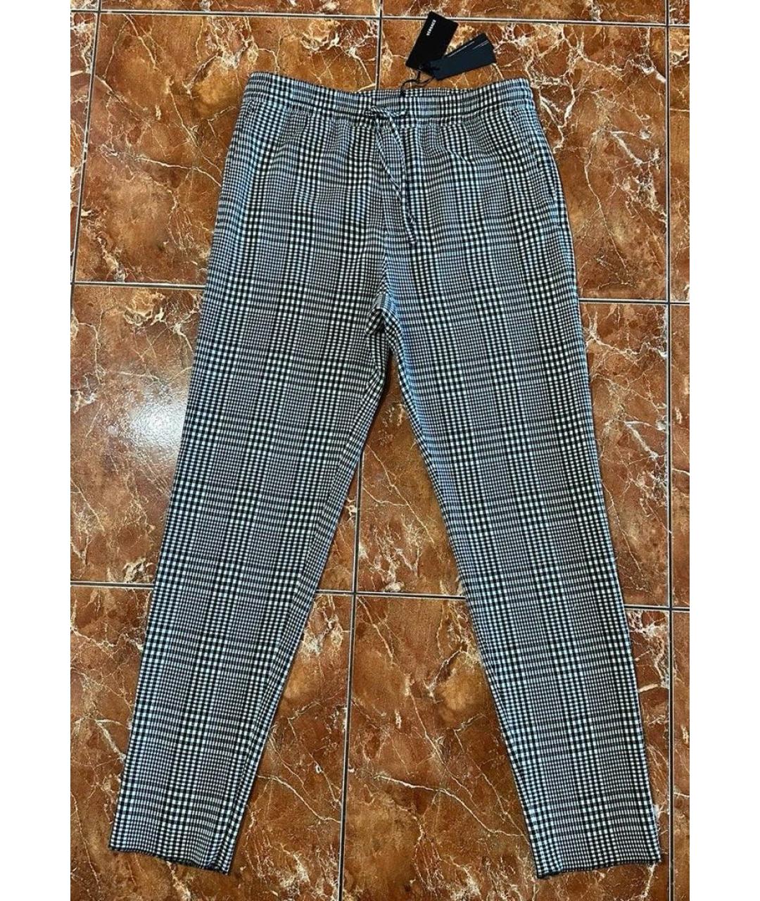 VERSACE Мульти повседневные брюки, фото 3