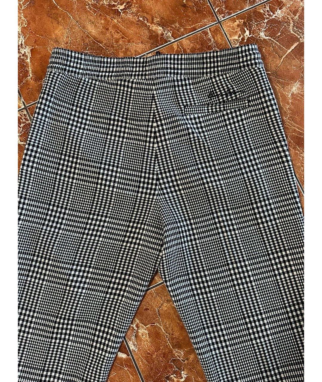 VERSACE Мульти повседневные брюки, фото 4