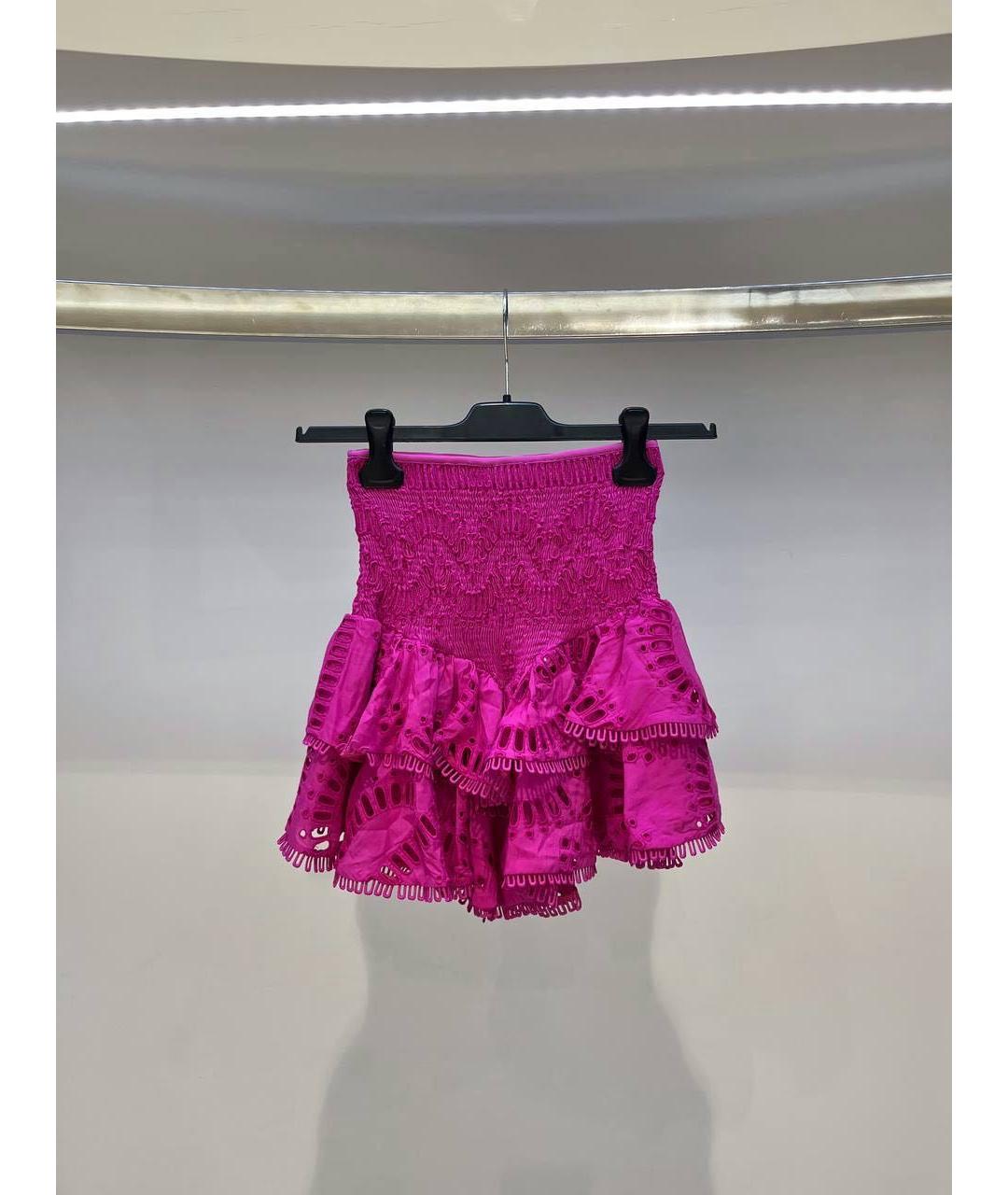 CHARO RUIZ Фуксия юбка мини, фото 2