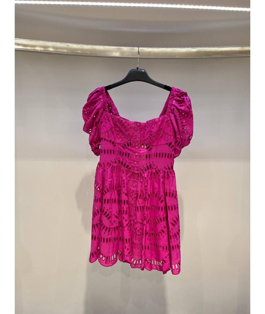 CHARO RUIZ Фуксия повседневное платье, фото 3