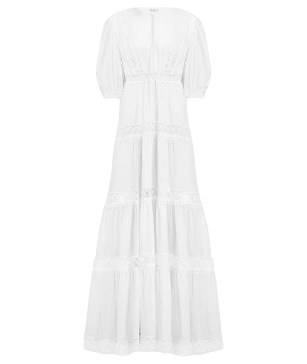 CHARO RUIZ Белое повседневное платье, фото 1