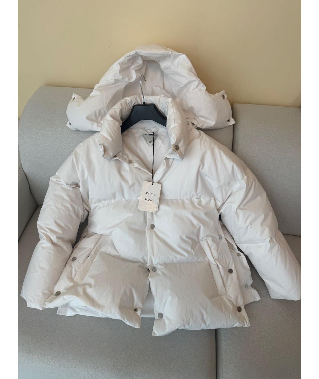 BOTTEGA VENETA Белая куртка, фото 6