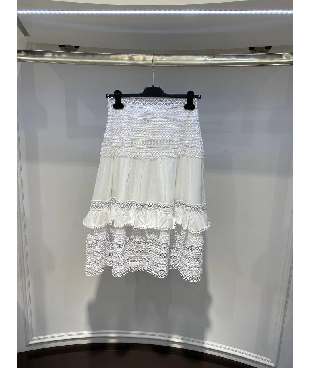 CHARO RUIZ Белая юбка миди, фото 2