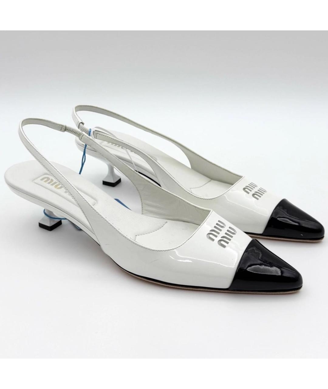 MIU MIU Черные кожаные туфли, фото 6