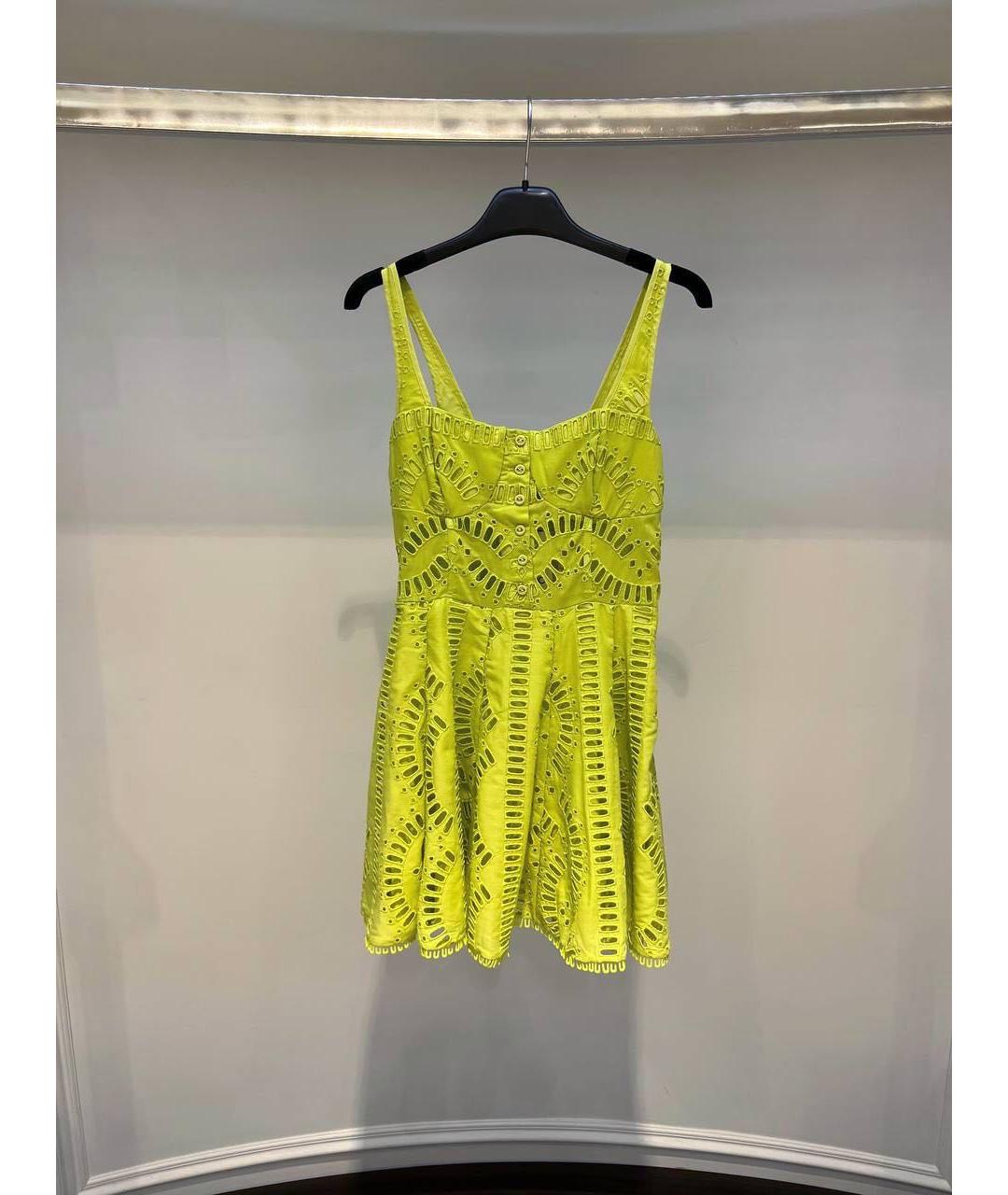 CHARO RUIZ Зеленые повседневное платье, фото 3