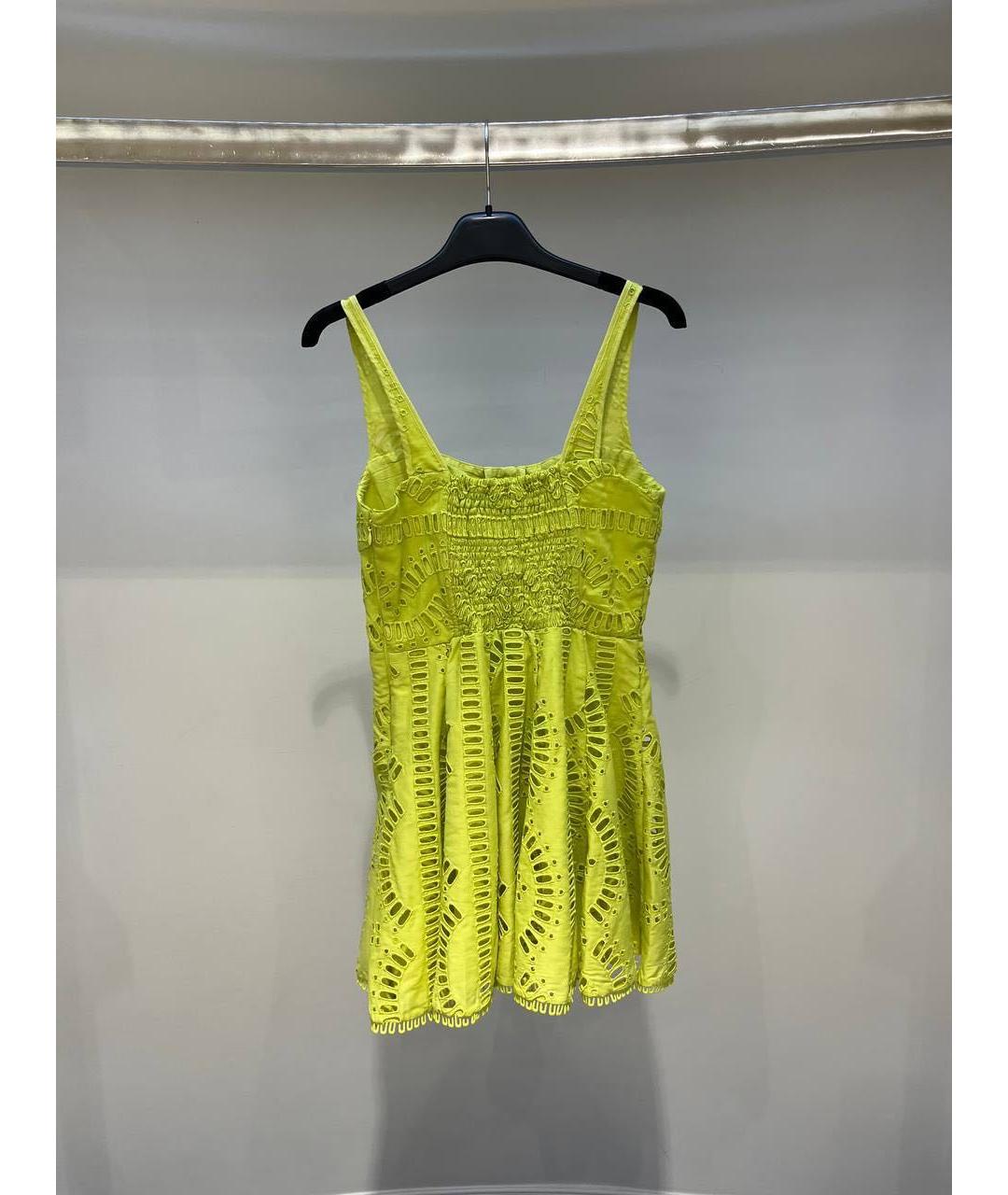 CHARO RUIZ Зеленые повседневное платье, фото 2