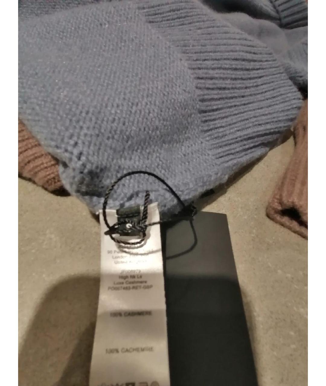 JOSEPH Синий кашемировый джемпер / свитер, фото 4