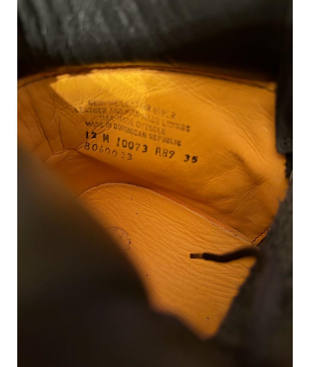 TIMBERLAND Черные нубуковые высокие ботинки, фото 6