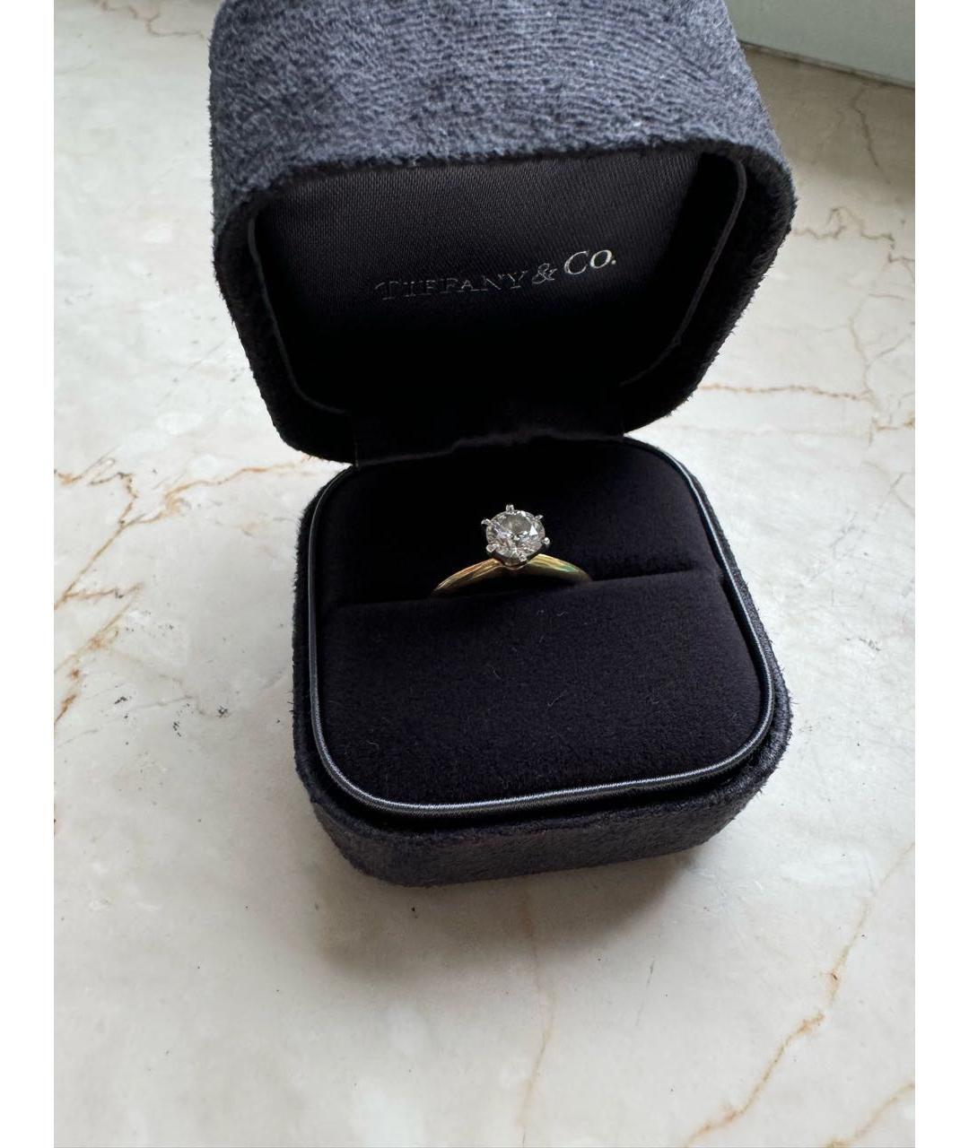 TIFFANY&CO Белое кольцо из желтого золота, фото 7