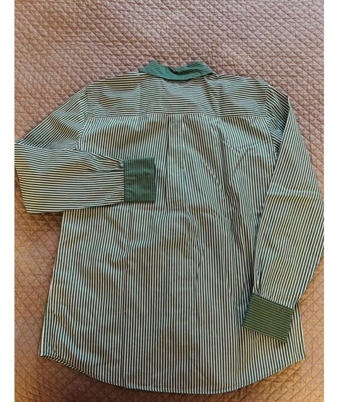 BROOKS Зеленая хлопковая рубашка, фото 2