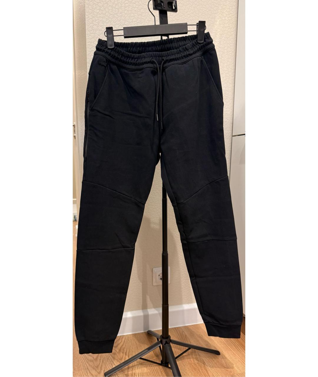 LACOSTE Черные повседневные брюки, фото 4