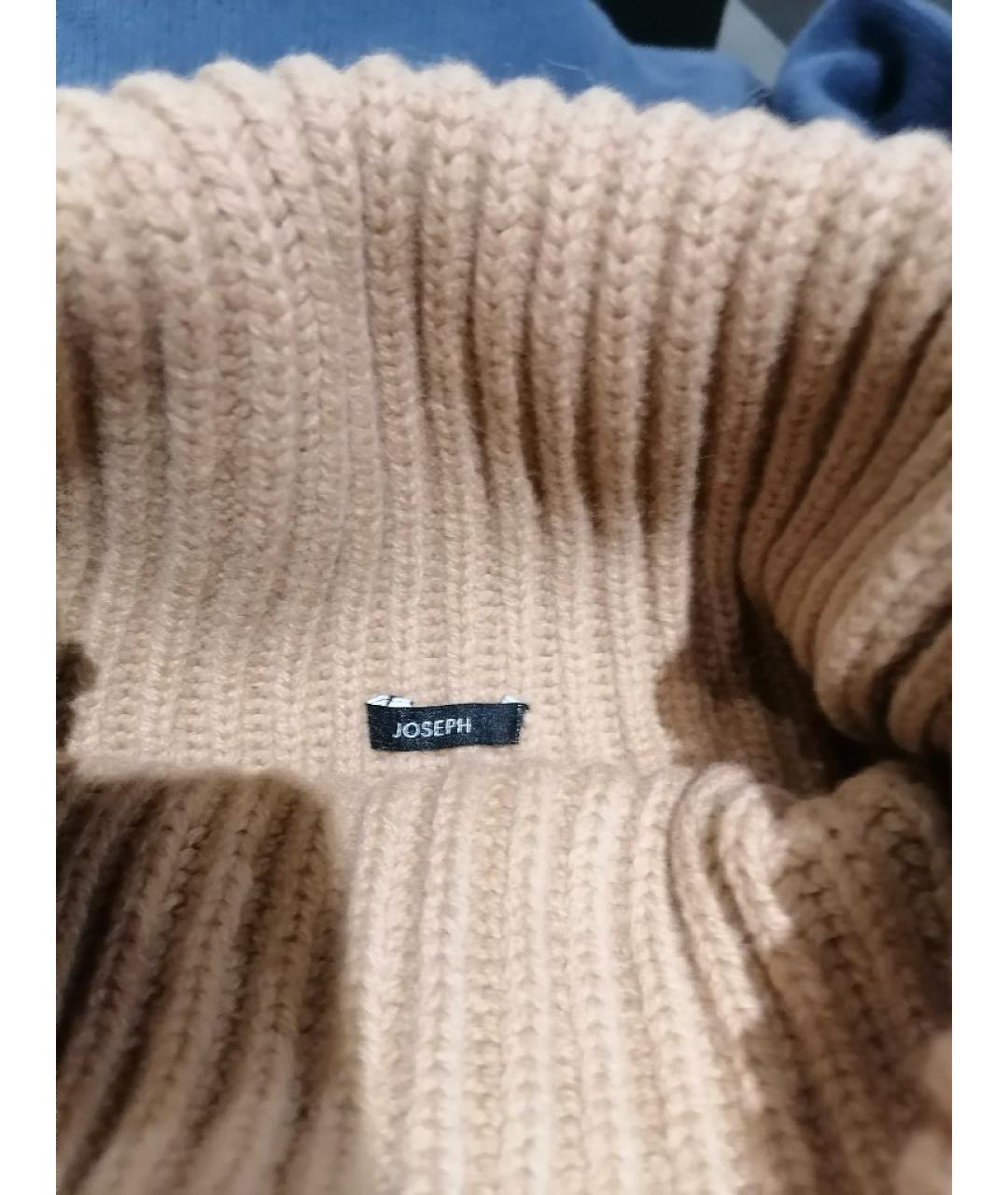 JOSEPH Бежевый кашемировый джемпер / свитер, фото 3