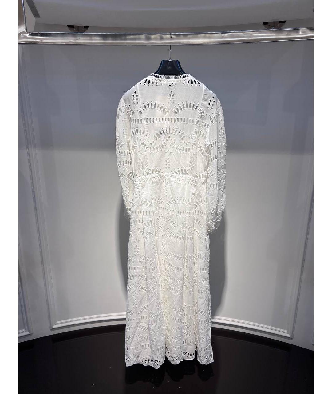 CHARO RUIZ Белое повседневное платье, фото 2