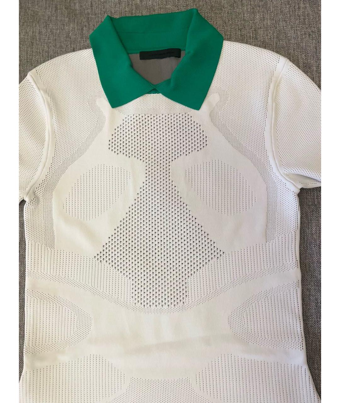 ALEXANDER WANG Белое вискозное повседневное платье, фото 3