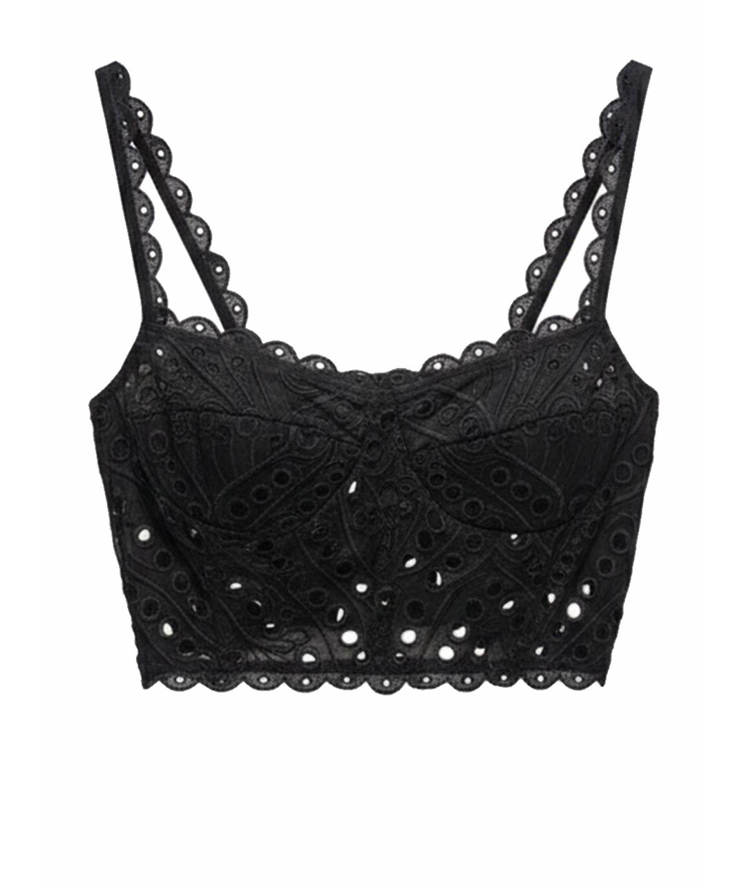 CHARO RUIZ Черная майка, фото 1