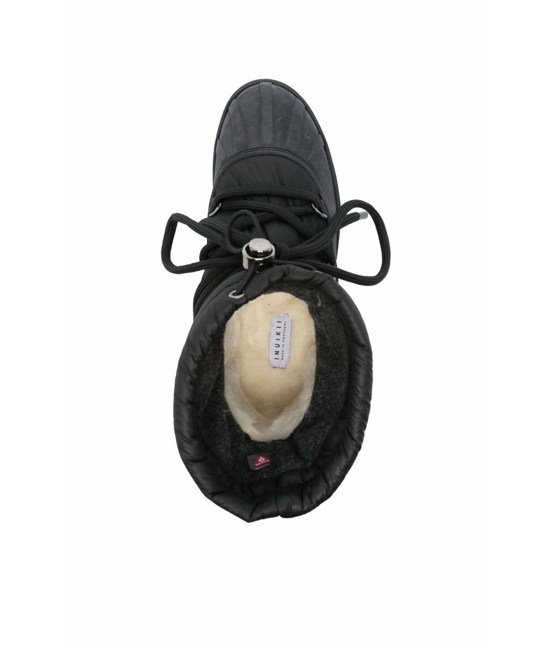 INUIKII Черные синтетические ботинки, фото 3