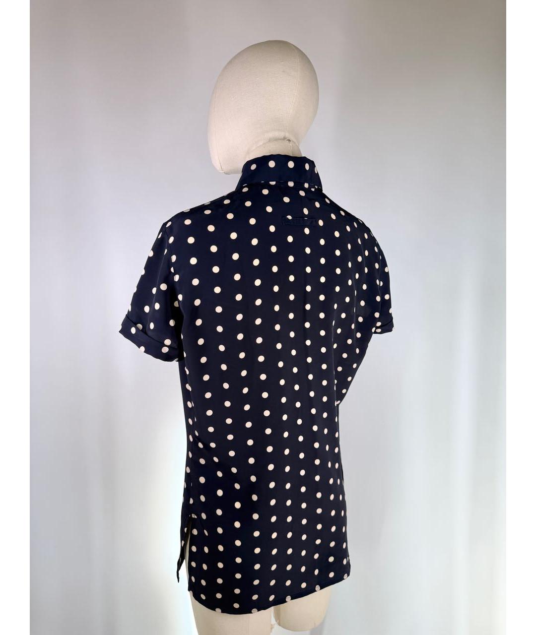 JEAN PAUL GAULTIER Темно-синяя блузы, фото 3