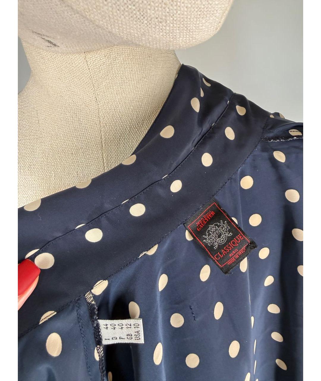 JEAN PAUL GAULTIER Темно-синяя блузы, фото 8