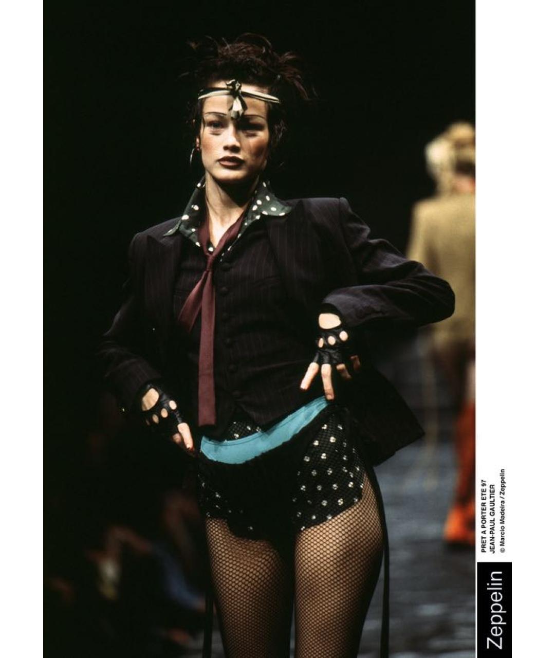 JEAN PAUL GAULTIER Темно-синяя блузы, фото 2