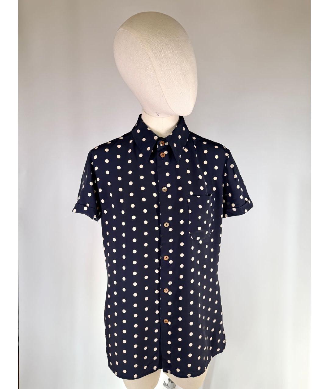 JEAN PAUL GAULTIER Темно-синяя блузы, фото 9