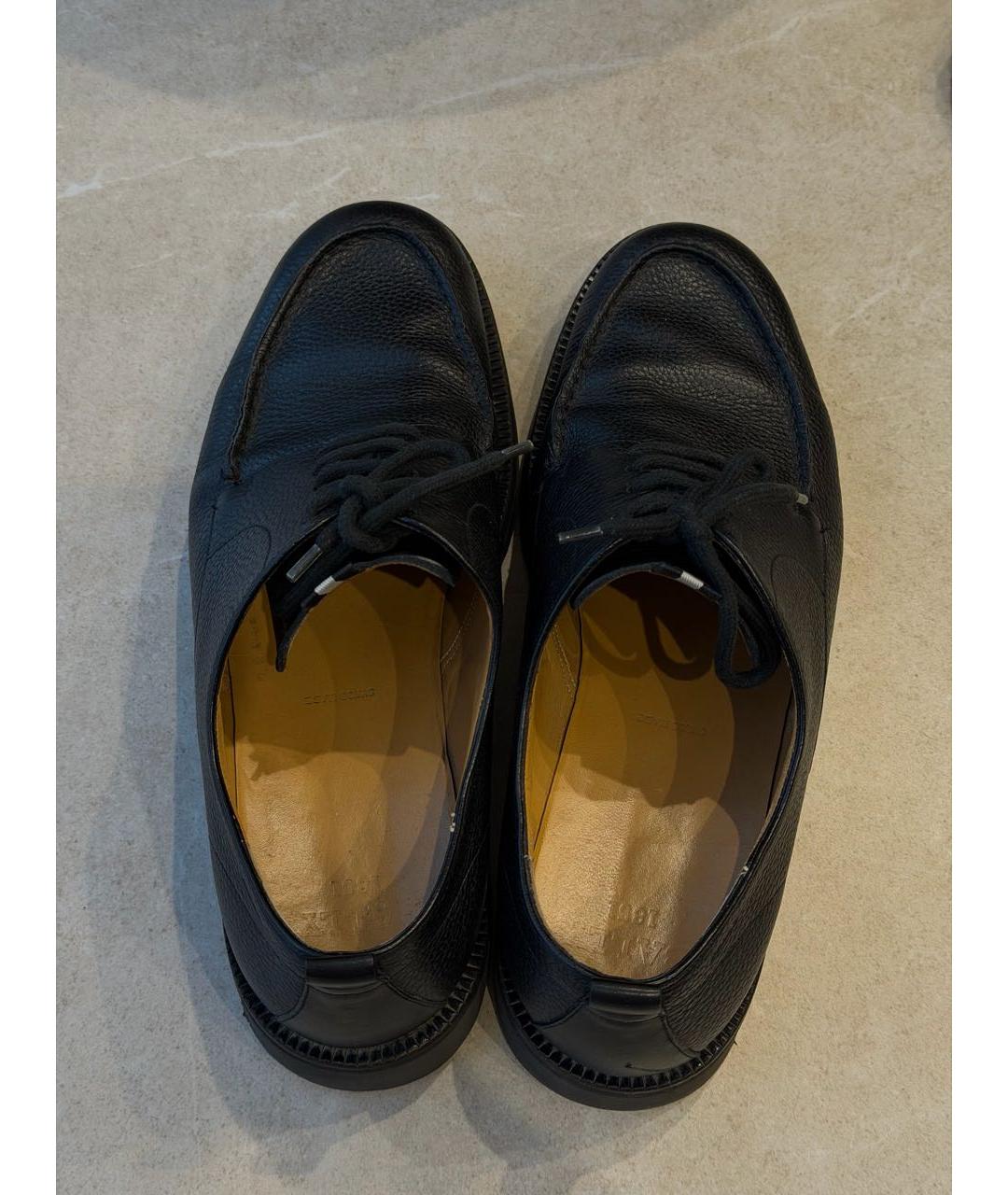 BALLY Черные кожаные туфли, фото 3