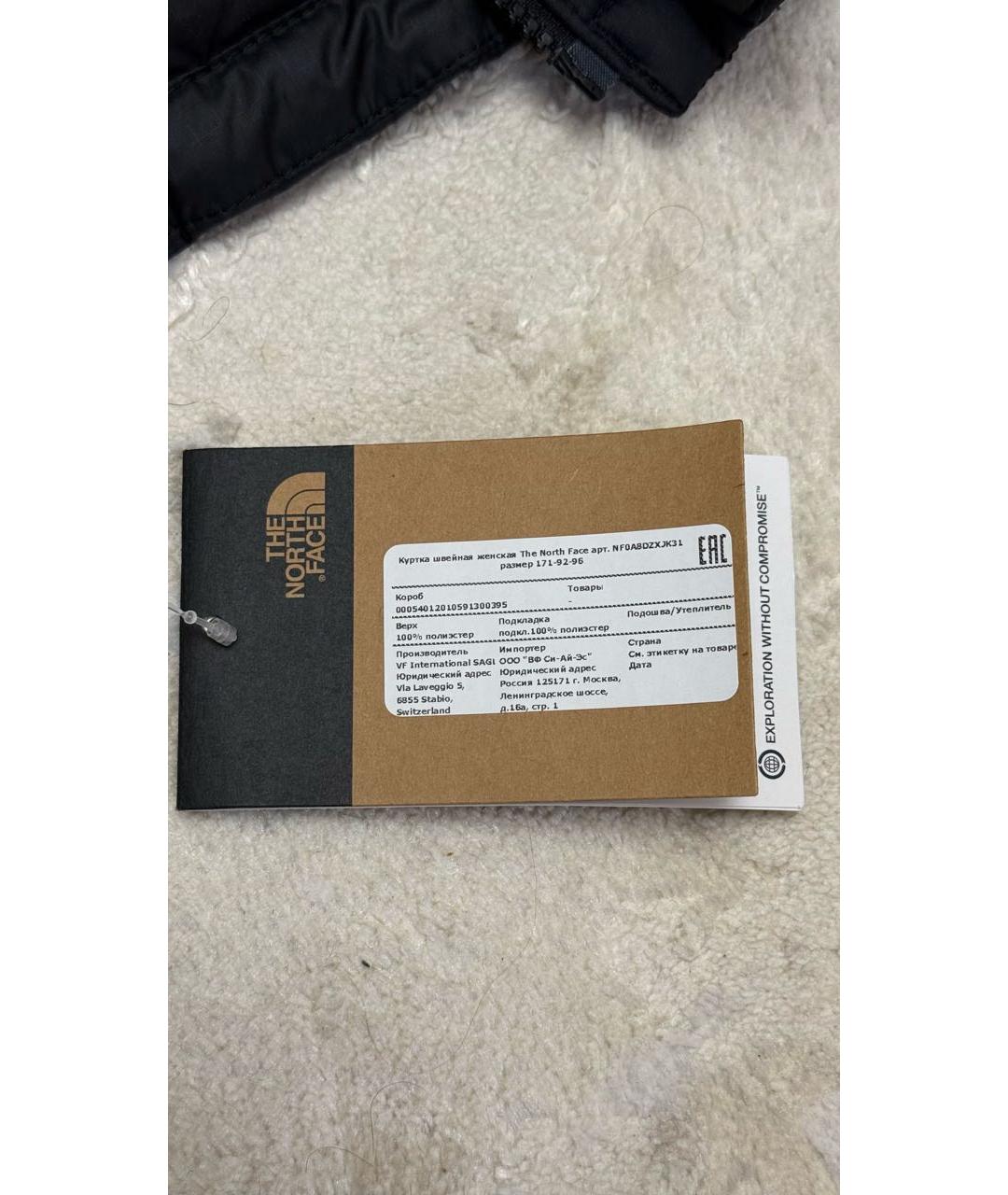 THE NORTH FACE Черная полиэстеровая куртка, фото 5