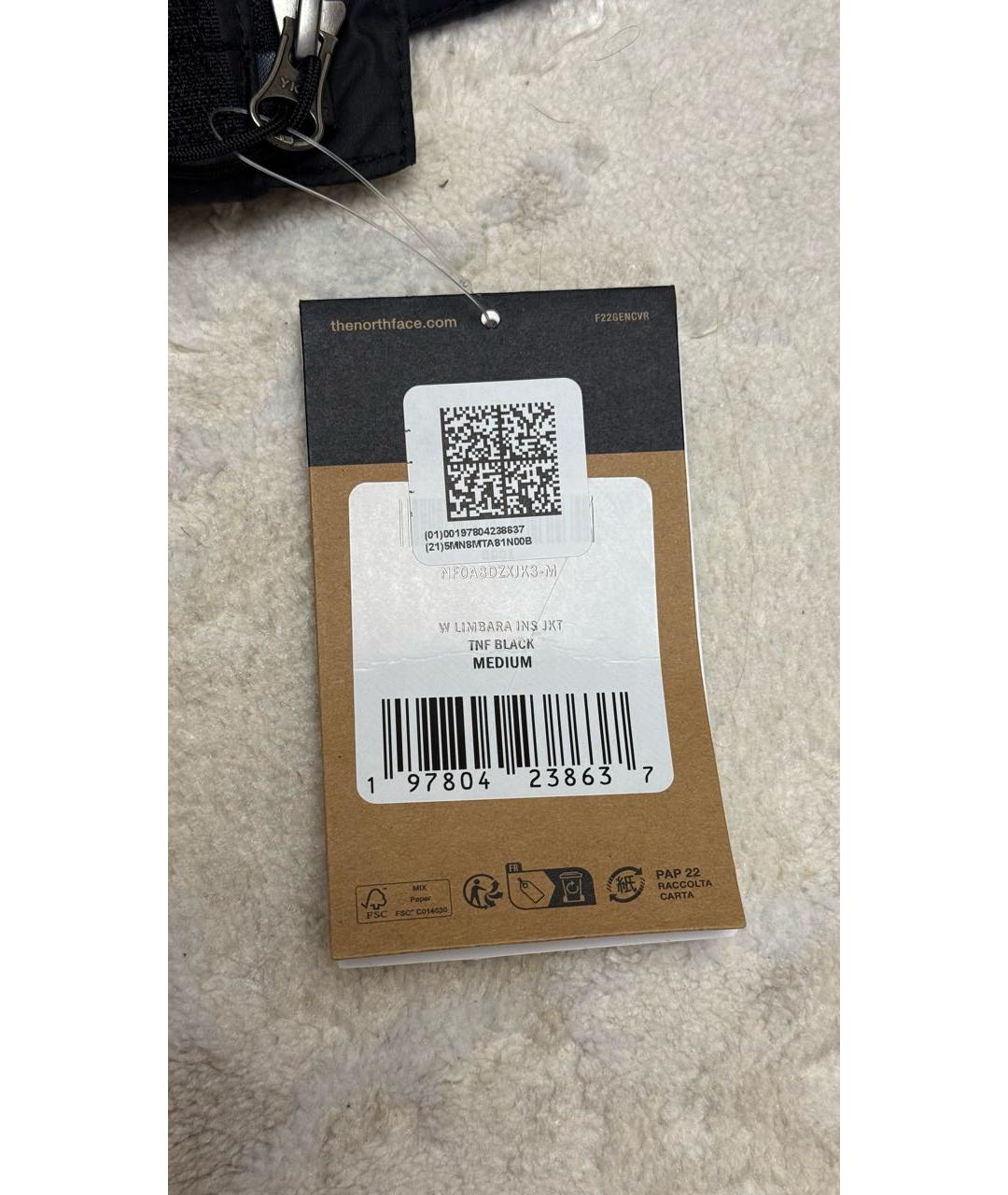 THE NORTH FACE Черная полиэстеровая куртка, фото 6