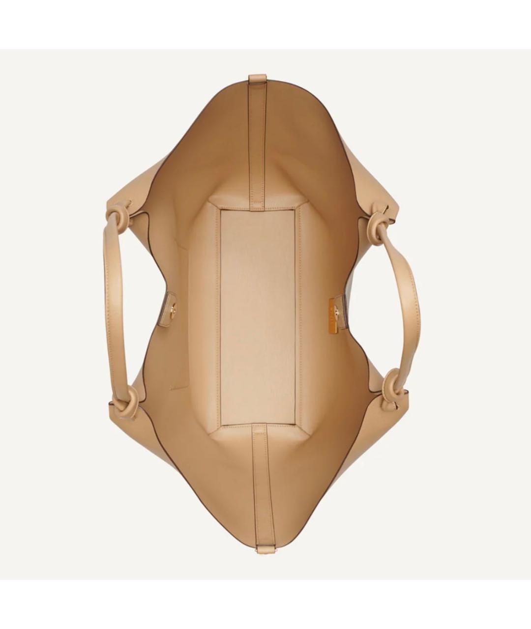 DKNY Бежевая сумка тоут из искусственной кожи, фото 5