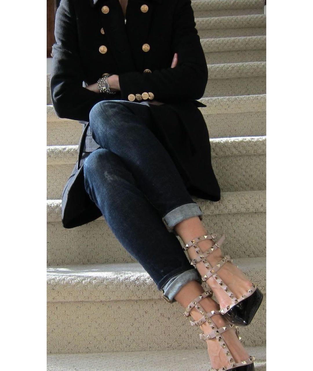 VALENTINO Бежевые кожаные туфли, фото 4