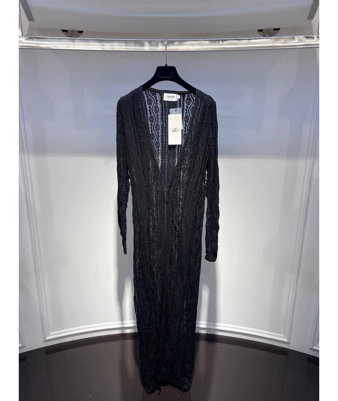 CHARO RUIZ Черное повседневное платье, фото 3