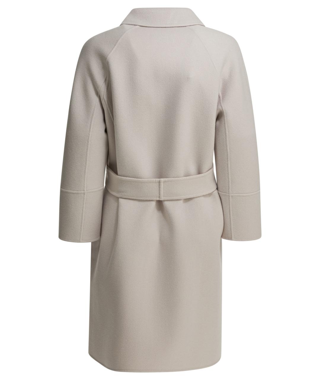 'S MAX MARA Белое шерстяное пальто, фото 2