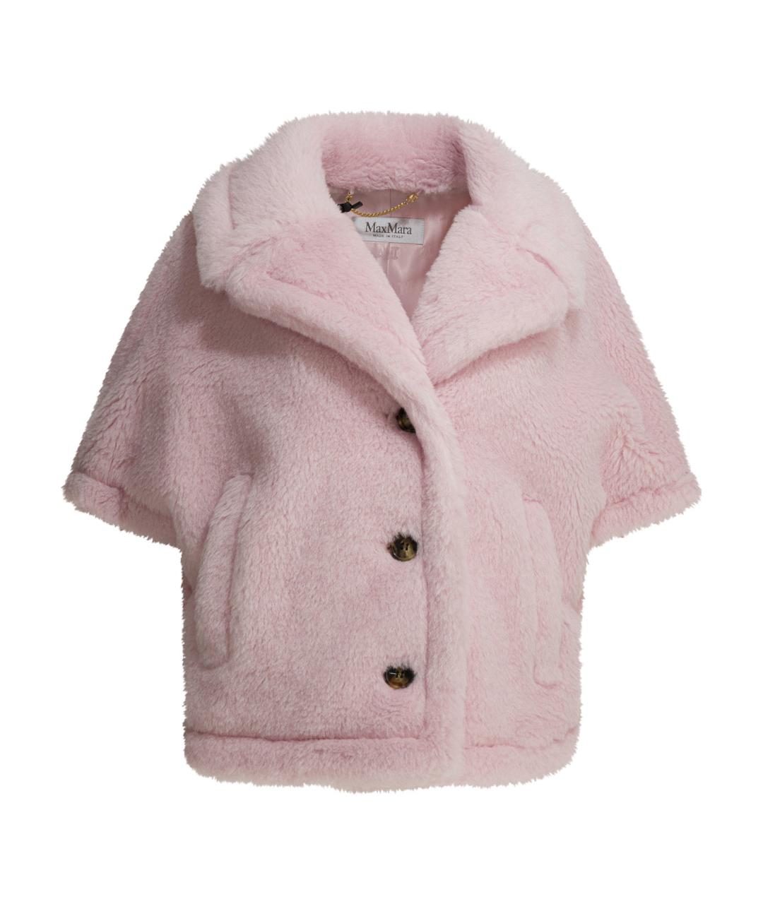 MAX MARA Бежевое шерстяное пальто, фото 1