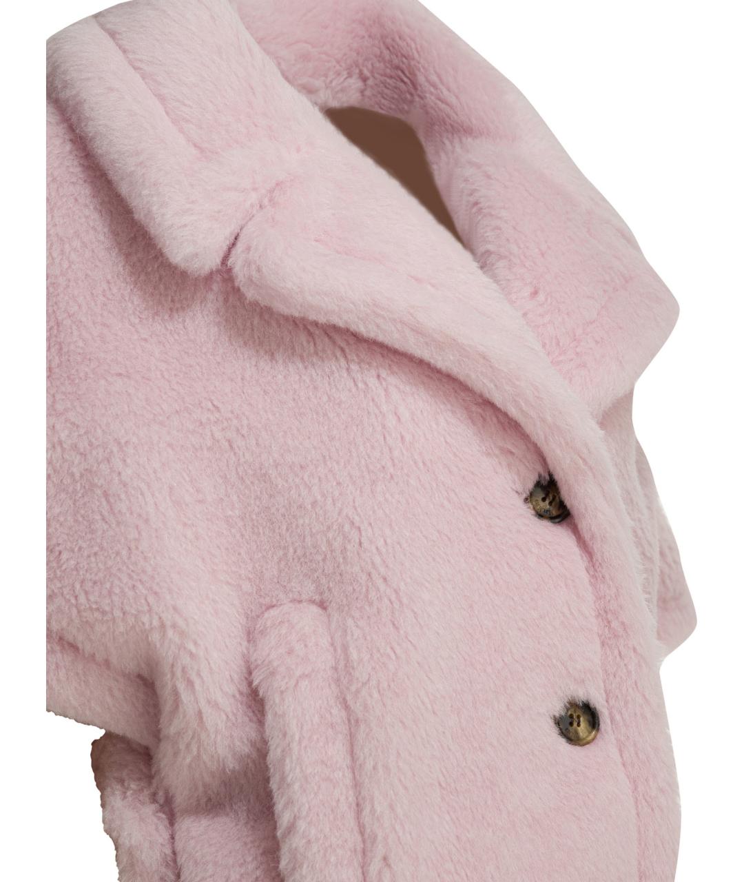 MAX MARA Бежевое шерстяное пальто, фото 4