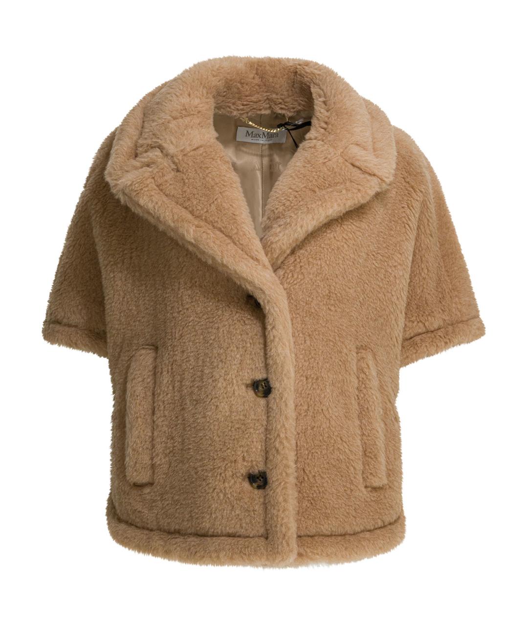 MAX MARA Бежевая шерстяная куртка, фото 1