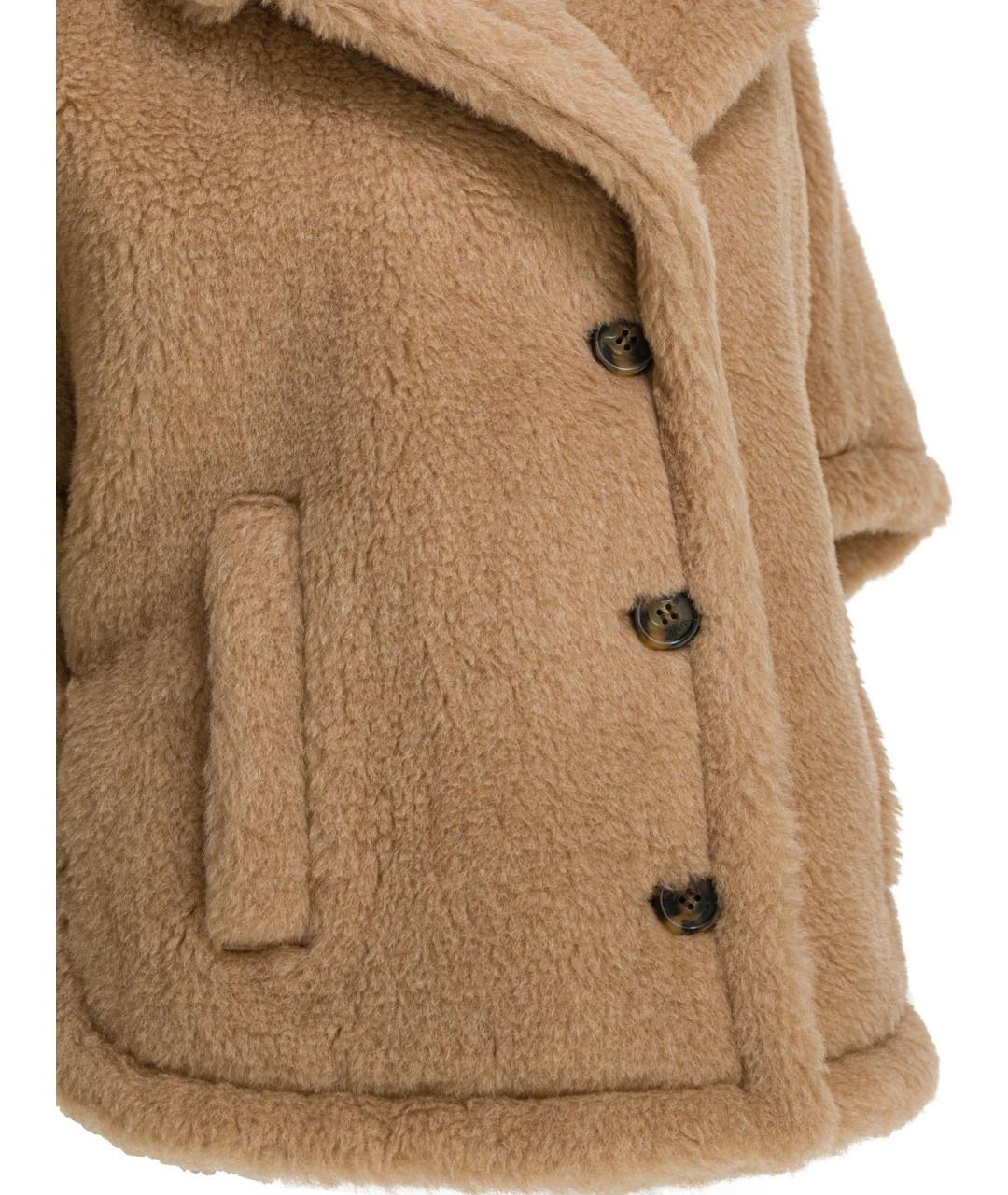 MAX MARA Бежевая шерстяная куртка, фото 4