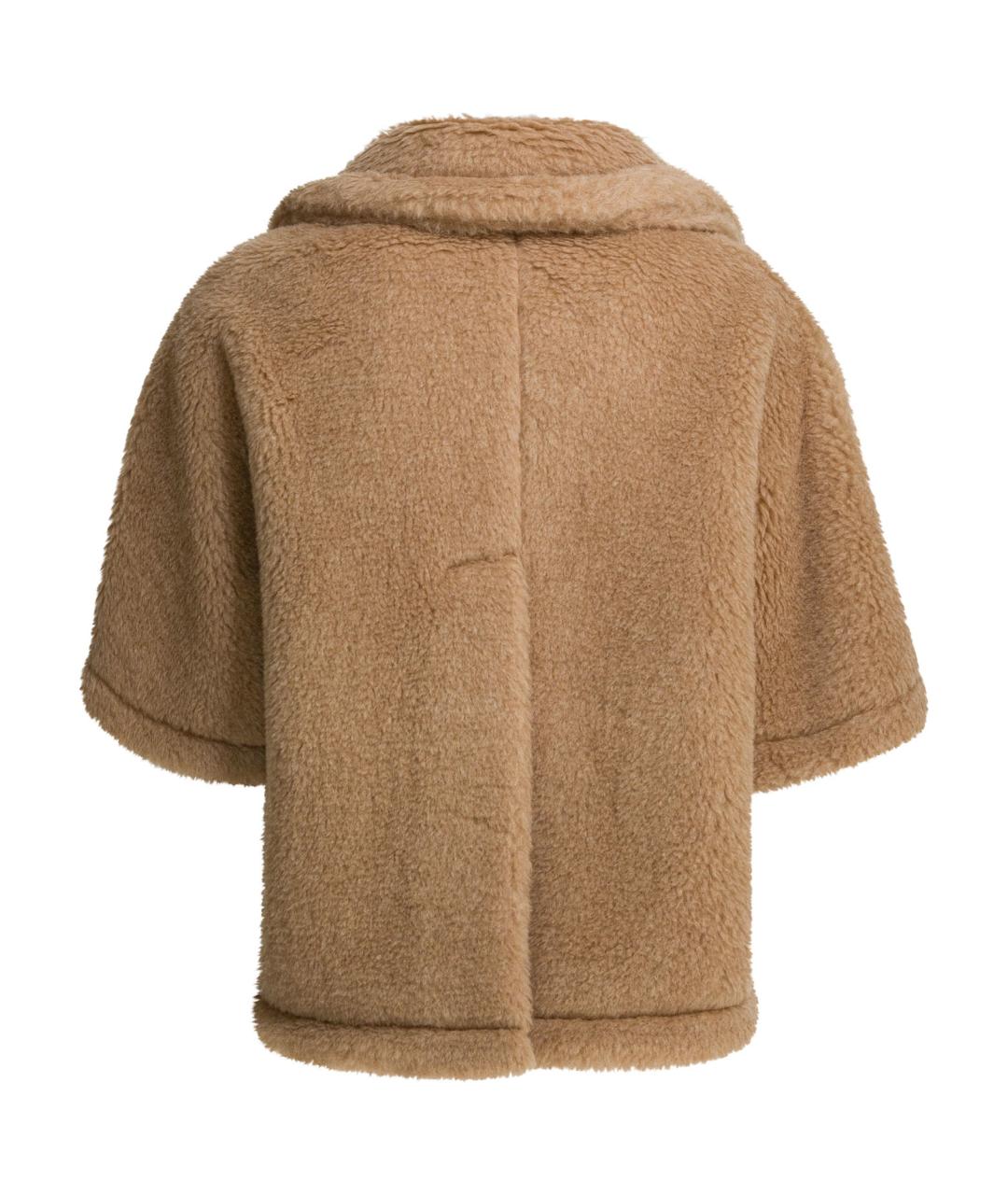 MAX MARA Бежевая шерстяная куртка, фото 2