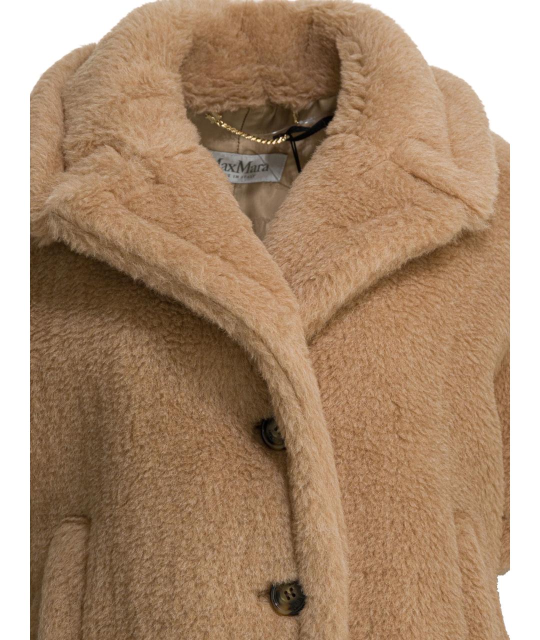 MAX MARA Бежевая шерстяная куртка, фото 3